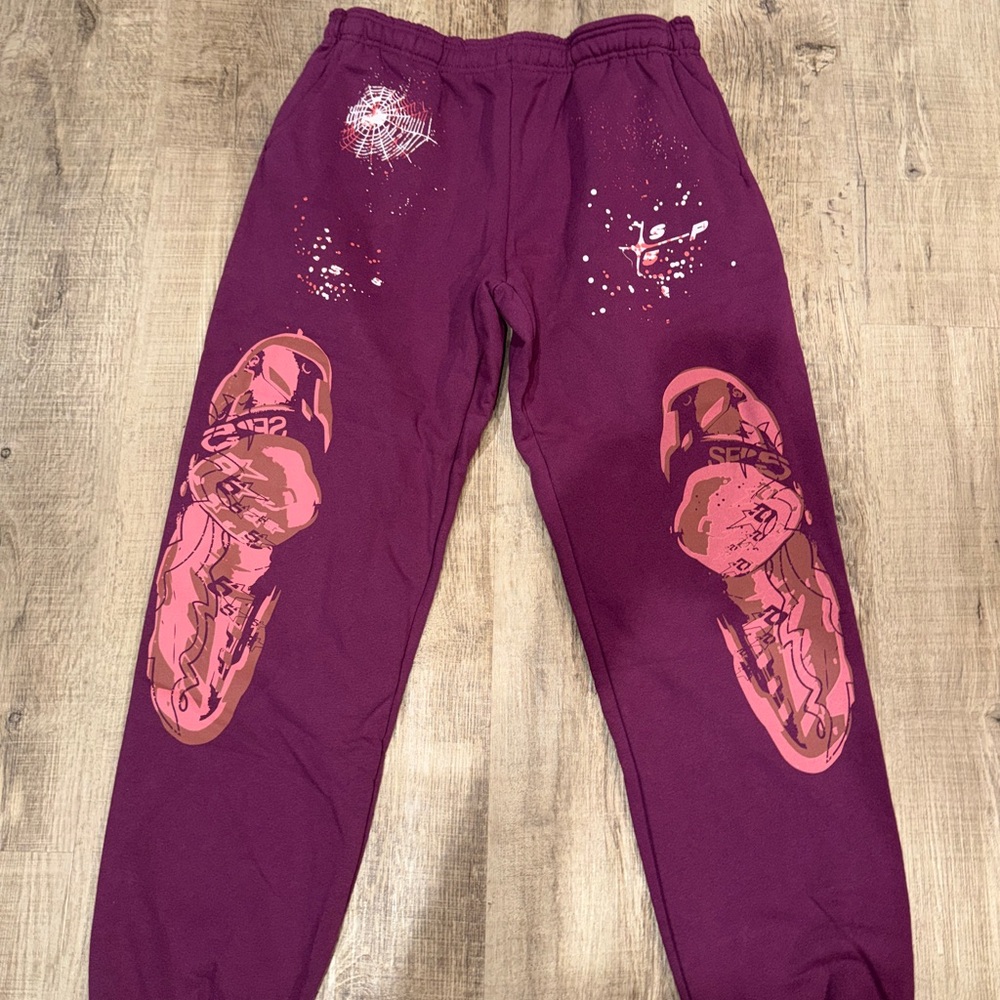 Sp5der Maroon Web | Large
